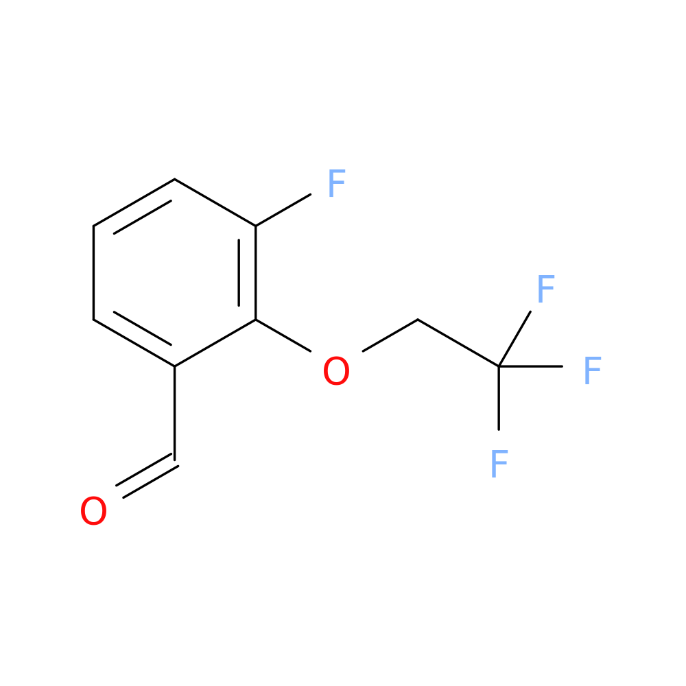3-Fluoro-2-(2,2,2-trifluoroethoxy)benzaldehyde