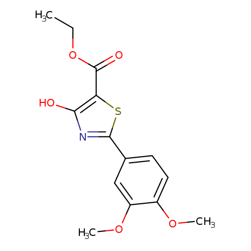 Ethyl 2-(3,4-dimethoxyphenyl)-4-hydroxy-1,3-thiazole-5-carboxylate