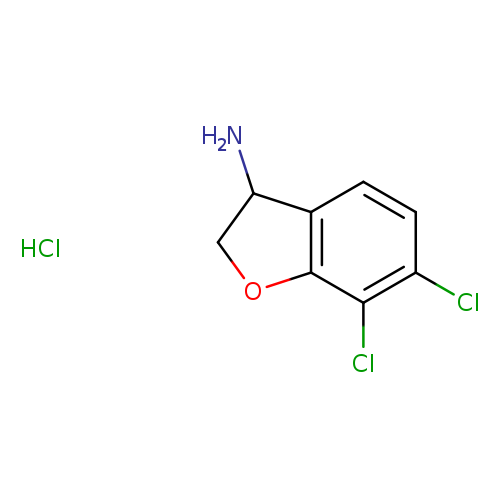 6,7-dichloro-2,3-dihydro-1-benzofuran-3-amine hydrochloride