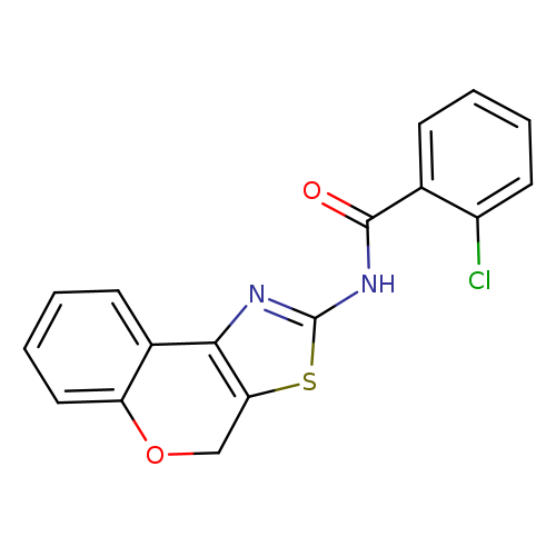 2-chloro-N-{4H-chromeno[4,3-d][1,3]thiazol-2-yl}benzamide