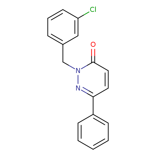 2-[(3-chlorophenyl)methyl]-6-phenyl-2,3-dihydropyridazin-3-one