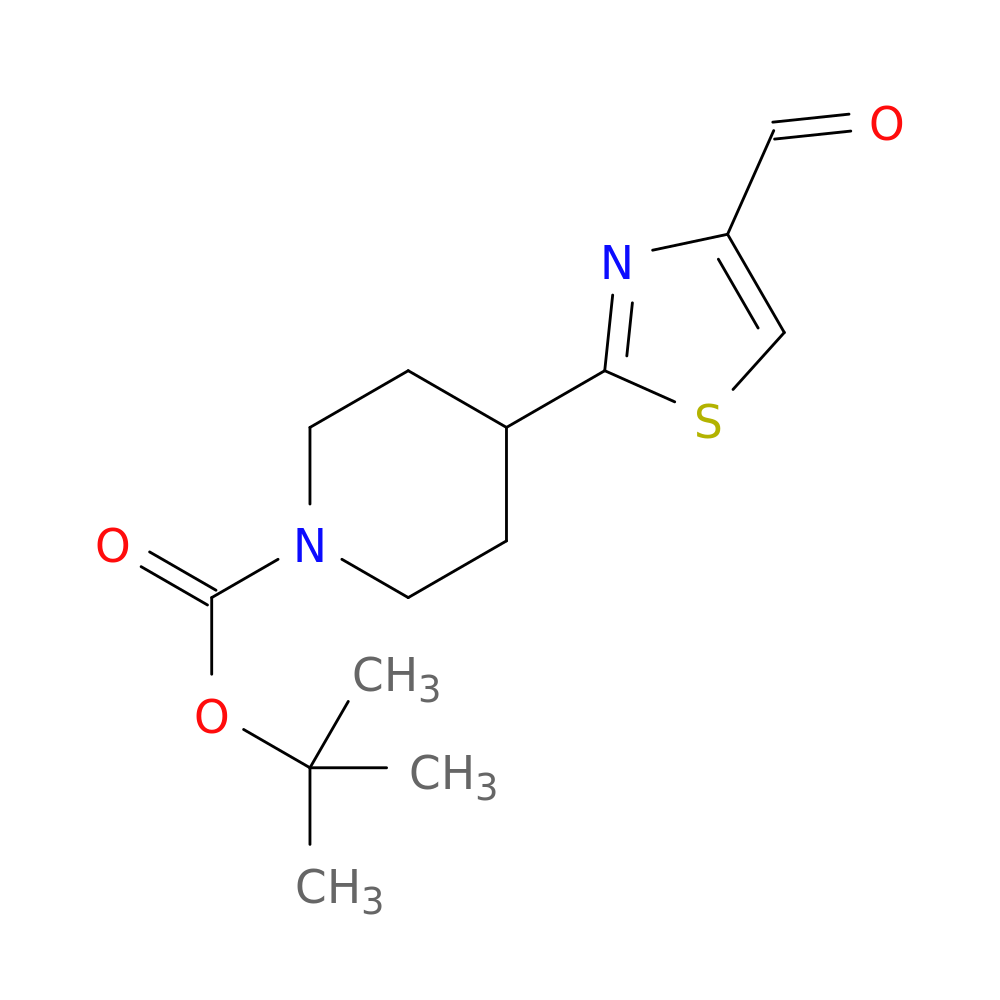 tert-Butyl 4-(4-formylthiazol-2-yl)piperidine-1-carboxylate