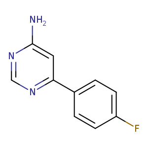 6-(4-fluorophenyl)-4-pyrimidinamine
