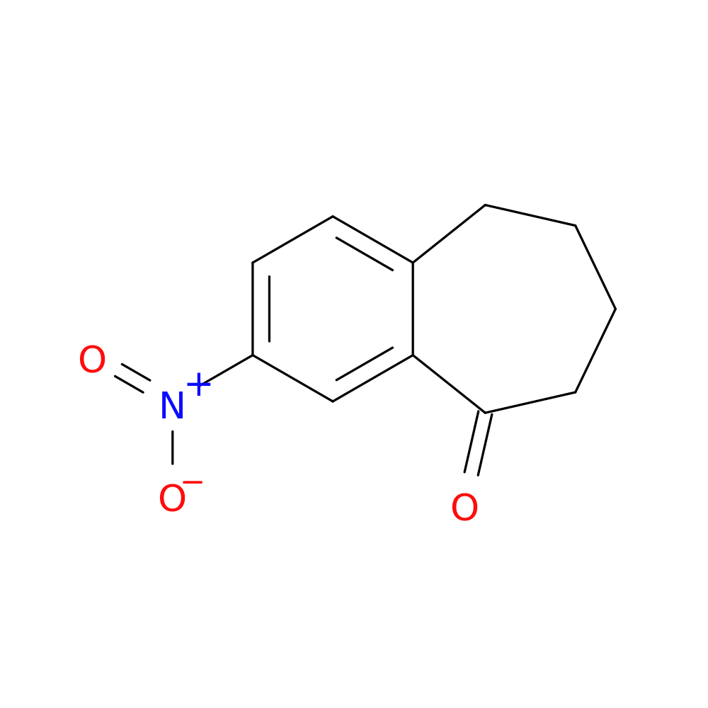 3-Nitro-6,7,8,9-tetrahydro-5H-benzo[7]annulen-5-one