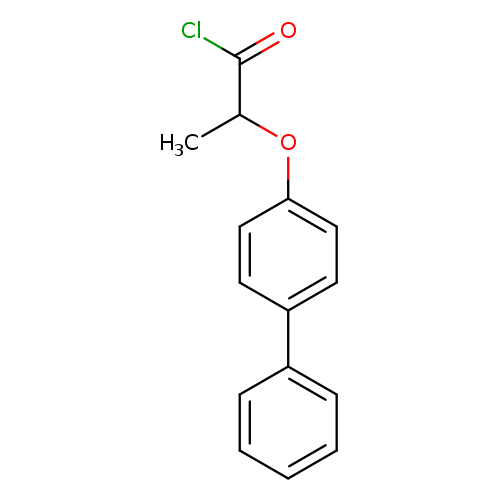 2-(Biphenyl-4-yloxy)propanoyl chloride