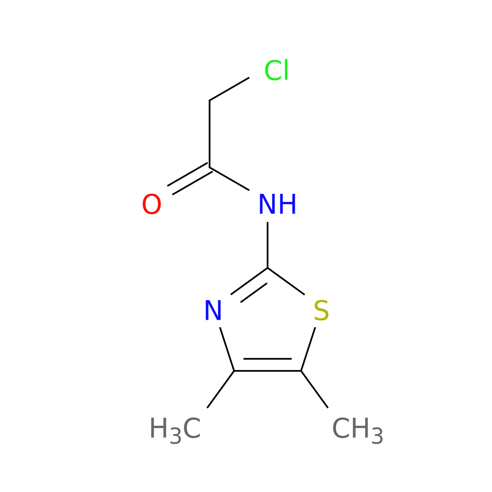 2-Chloro-N-(4,5-dimethylthiazol-2-yl)acetamide