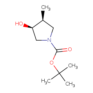 tert-Butyl (3R,4R)-3-hydroxy-4-methyl-pyrrolidine-1-carboxylate