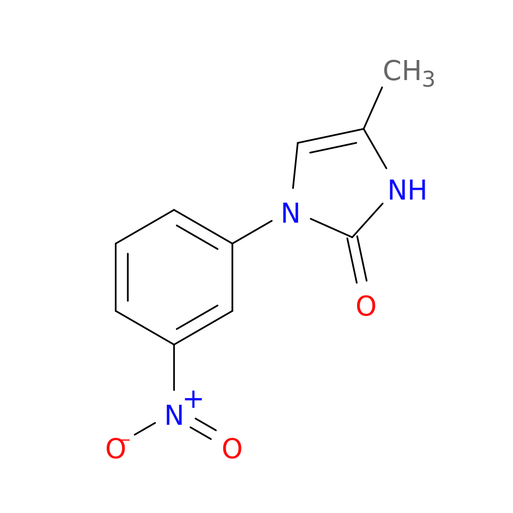 4-methyl-1-(3-nitrophenyl)-2,3-dihydro-1H-imidazol-2-one