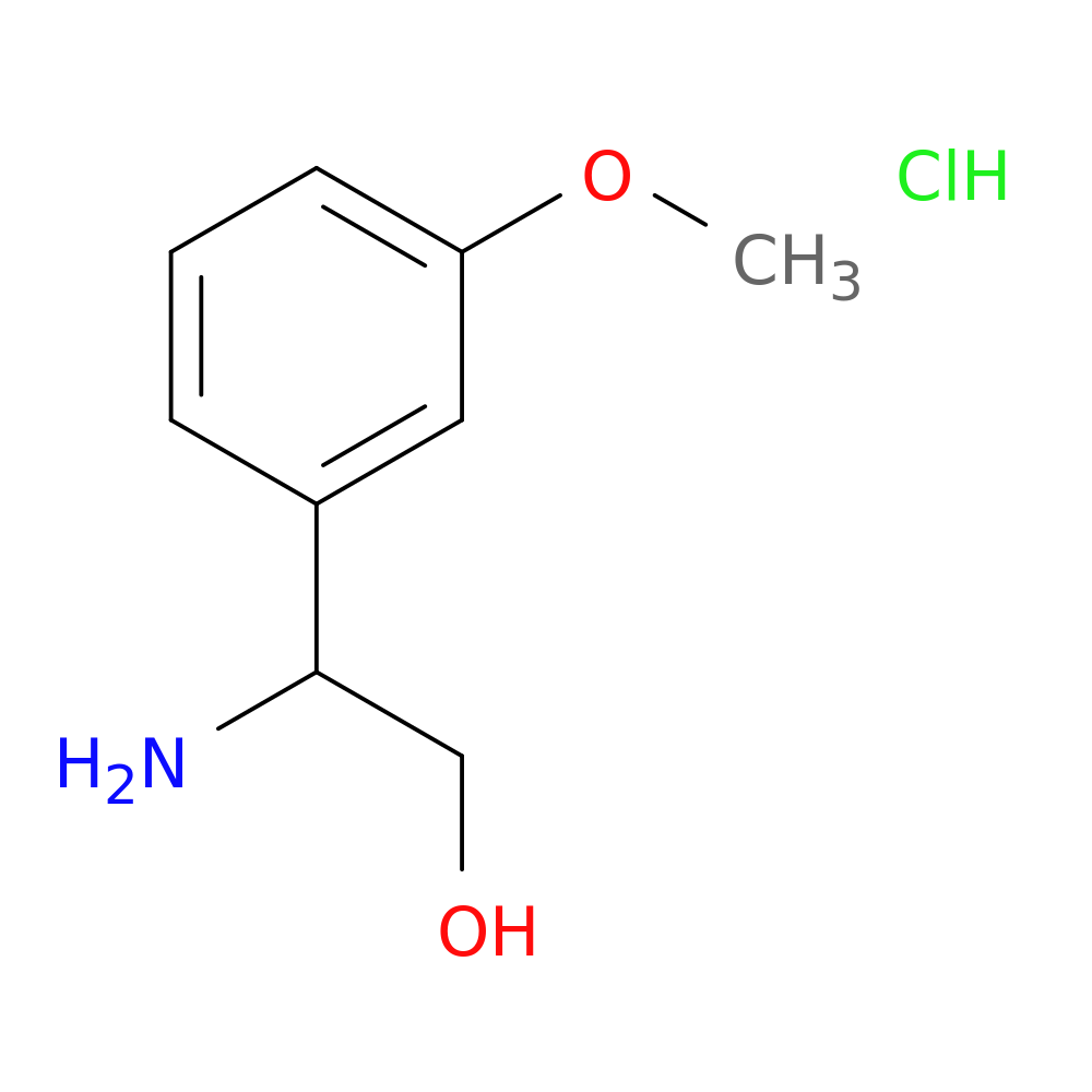 2-Amino-2-(3-methoxyphenyl)ethanol hydrochloride