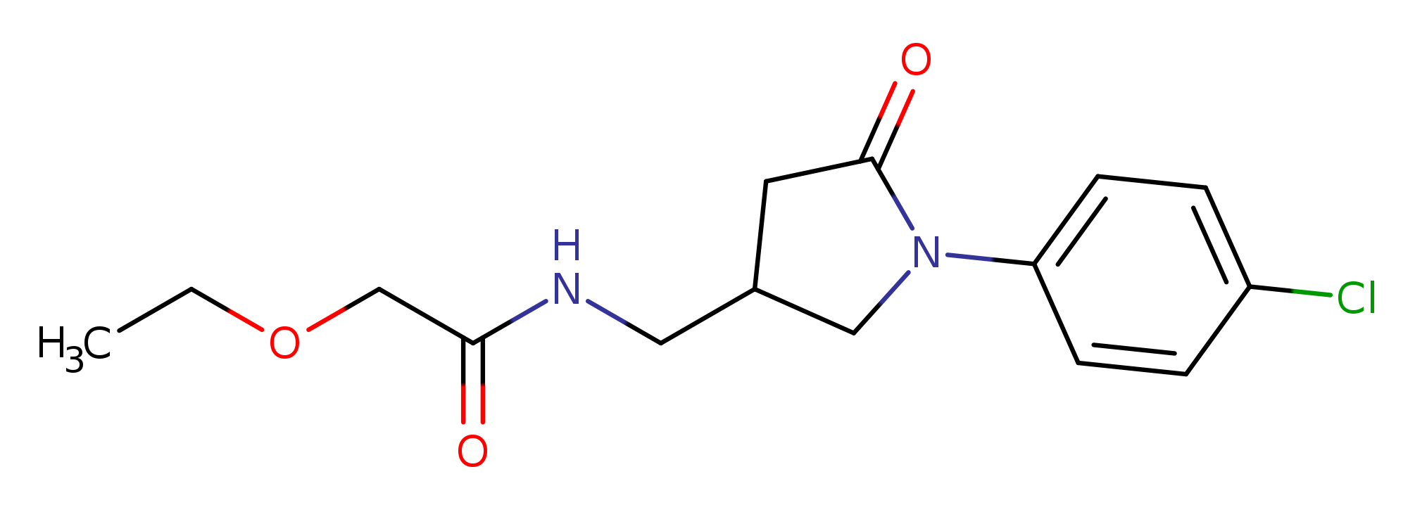 N-{[1-(4-chlorophenyl)-5-oxopyrrolidin-3-yl]methyl}-2-ethoxyacetamide