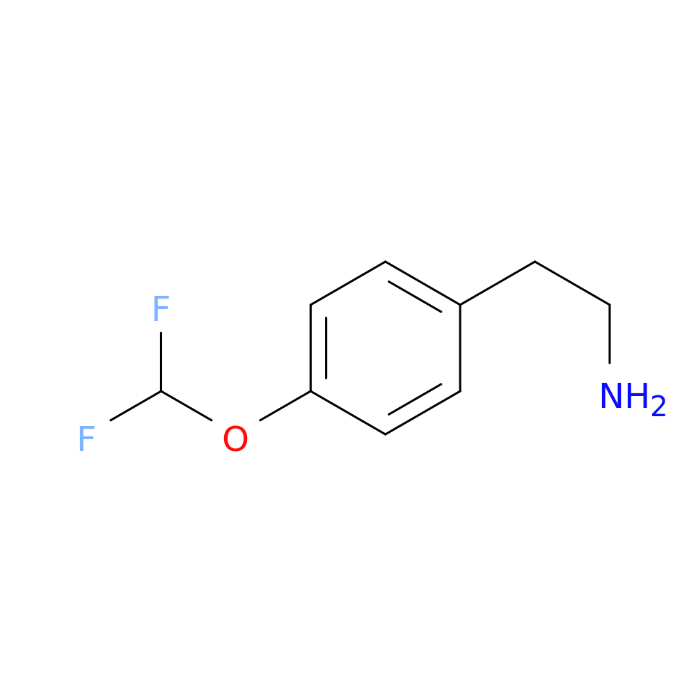 2-[4-(Difluoromethoxy)phenyl]ethan-1-amine