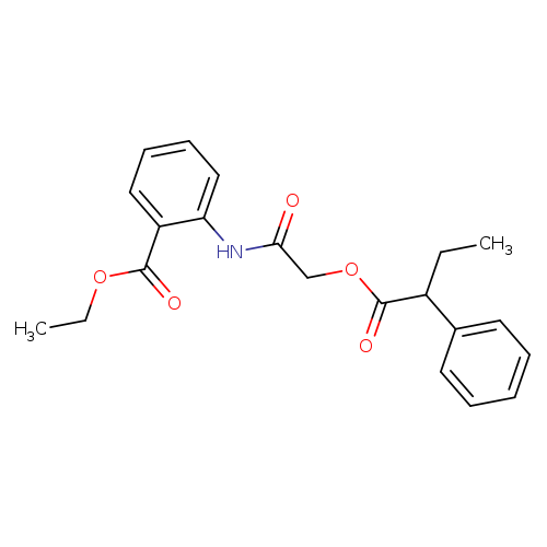 ethyl 2-{2-[(2-phenylbutanoyl)oxy]acetamido}benzoate