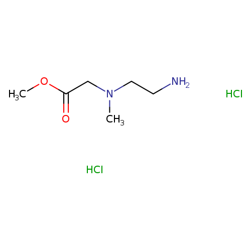 methyl 2-[(2-aminoethyl)(methyl)amino]acetate dihydrochloride