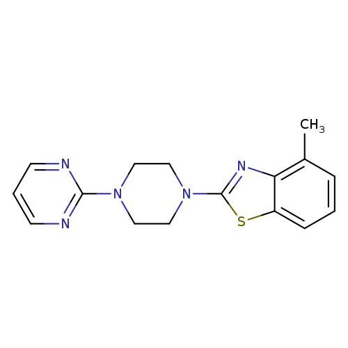 4-methyl-2-[4-(pyrimidin-2-yl)piperazin-1-yl]-1,3-benzothiazole