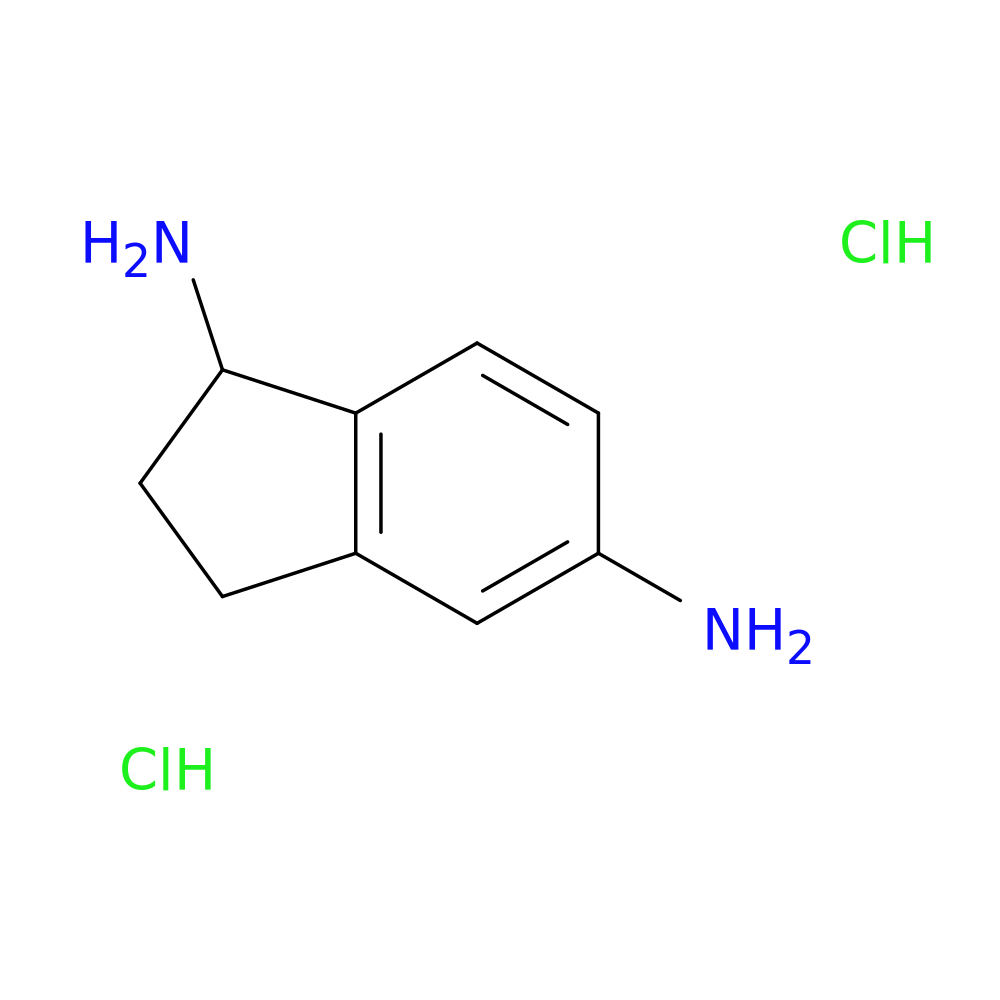 2,3-Dihydro-1H-indene-1,5-diamine dihydrochloride