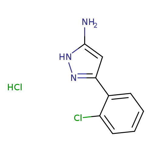3-(2-Chlorophenyl)-1H-pyrazol-5-amine HCl
