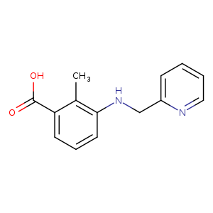 2-Methyl-3-((pyridin-2-ylmethyl)amino)benzoic acid