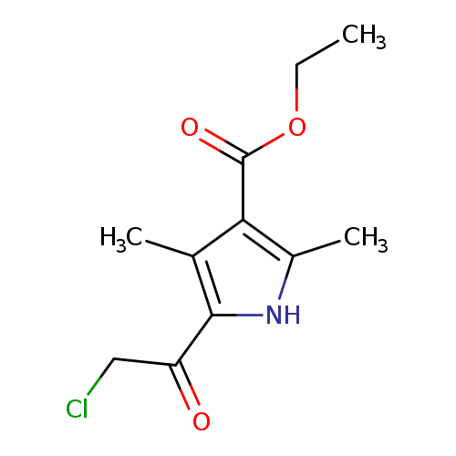 5-(2-Chloro-acetyl)-2,4-dimethyl-1h-pyrrole-3-carboxylic acid ethyl ester
