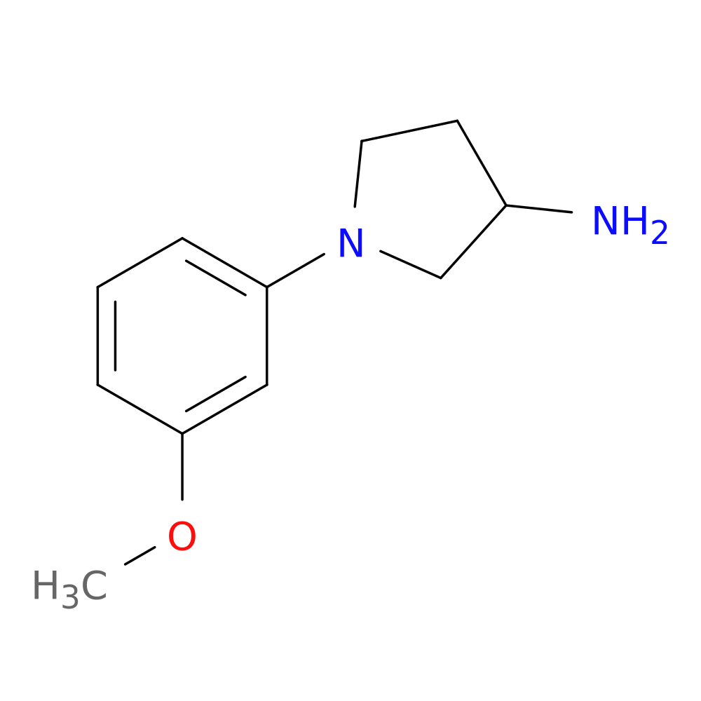 1-(3-methoxyphenyl)pyrrolidin-3-amine