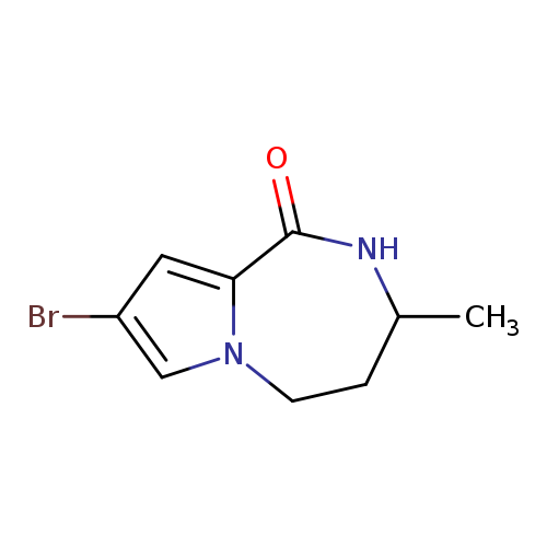 8-bromo-3-methyl-1H,2H,3H,4H,5H-pyrrolo[1,2-a][1,4]diazepin-1-one