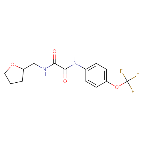 N-[(oxolan-2-yl)methyl]-N'-[4-(trifluoromethoxy)phenyl]ethanediamide