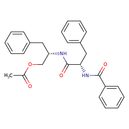 N-benzoylphenylalanylphenylalinol acetate