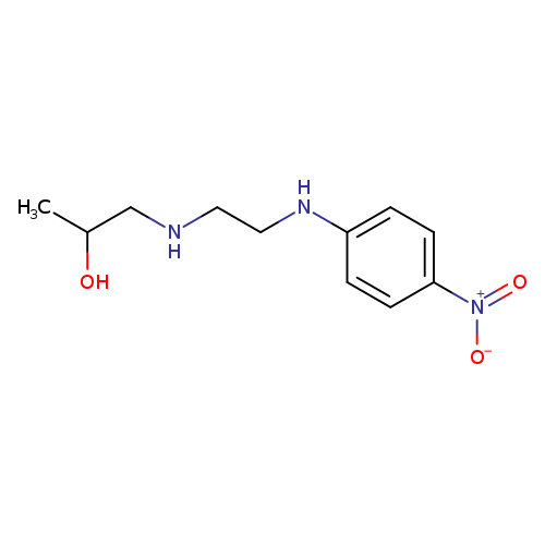 1-((2-[(4-Nitrophenyl)amino]ethyl)amino)propan-2-ol