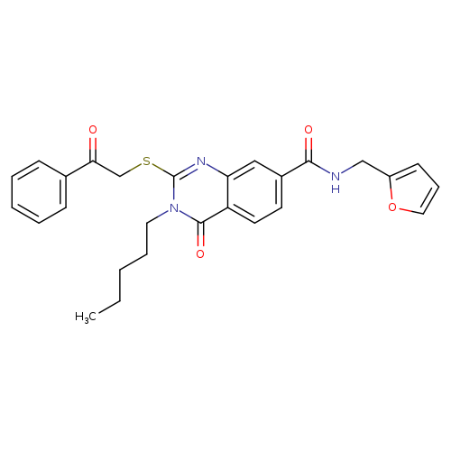 N-[(furan-2-yl)methyl]-4-oxo-2-[(2-oxo-2-phenylethyl)sulfanyl]-3-pentyl-3,4-dihydroquinazoline-7-carboxamide