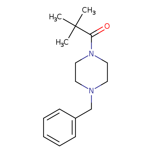 1-(4-benzylpiperazin-1-yl)-2,2-dimethylpropan-1-one