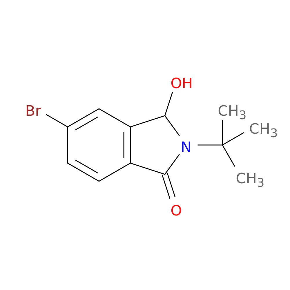5-Bromo-2-tert-butyl-3-hydroxyisoindolin-1-one