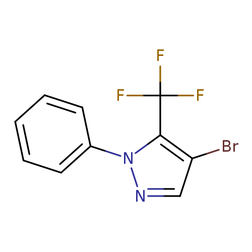 4-bromo-1-phenyl-5-(trifluoromethyl)-1H-pyrazole