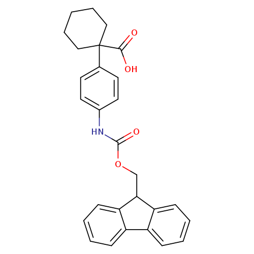 1-[4-({[(9H-fluoren-9-yl)methoxy]carbonyl}amino)phenyl]cyclohexane-1-carboxylicacid