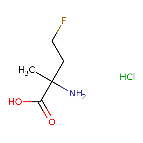 2-amino-4-fluoro-2-methylbutanoic acid hydrochloride