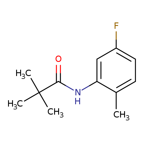 N-(5-fluoro-2-methylphenyl)pivalamide