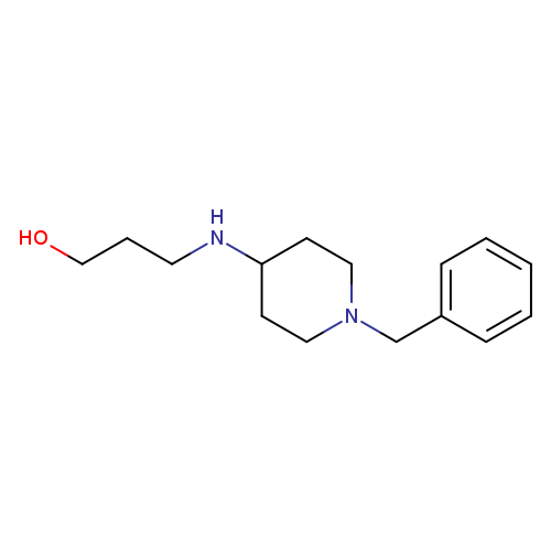 3-((1-Benzylpiperidin-4-yl)amino)propan-1-ol