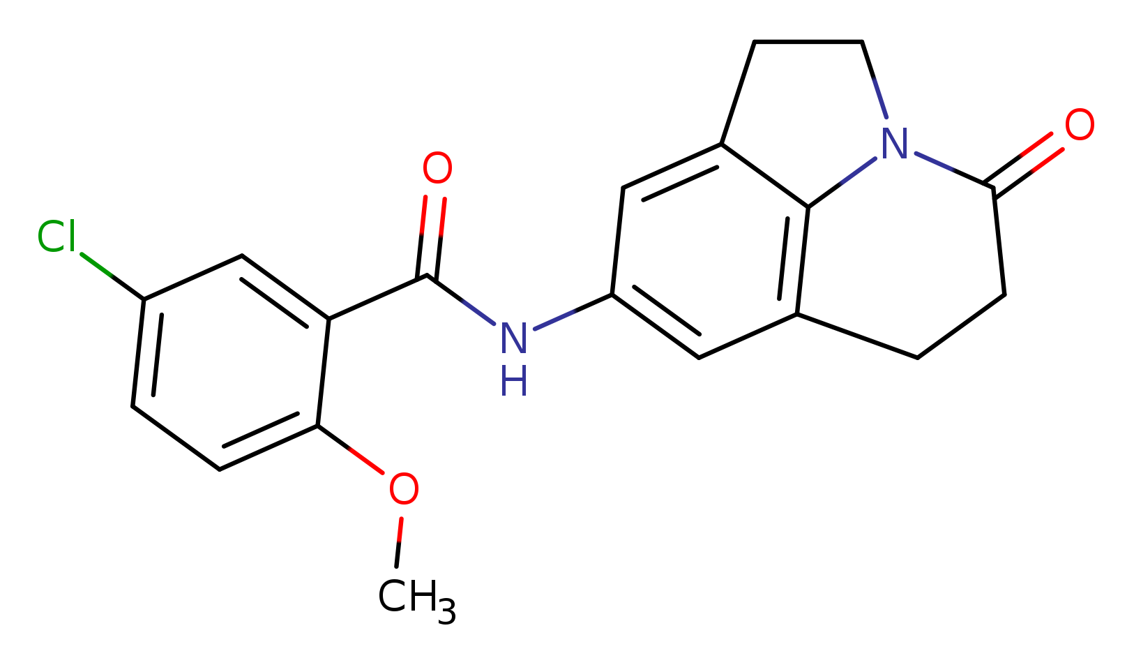5-chloro-2-methoxy-N-{11-oxo-1-azatricyclo[6.3.1.0^{4,12}]dodeca-4(12),5,7-trien-6-yl}benzamide