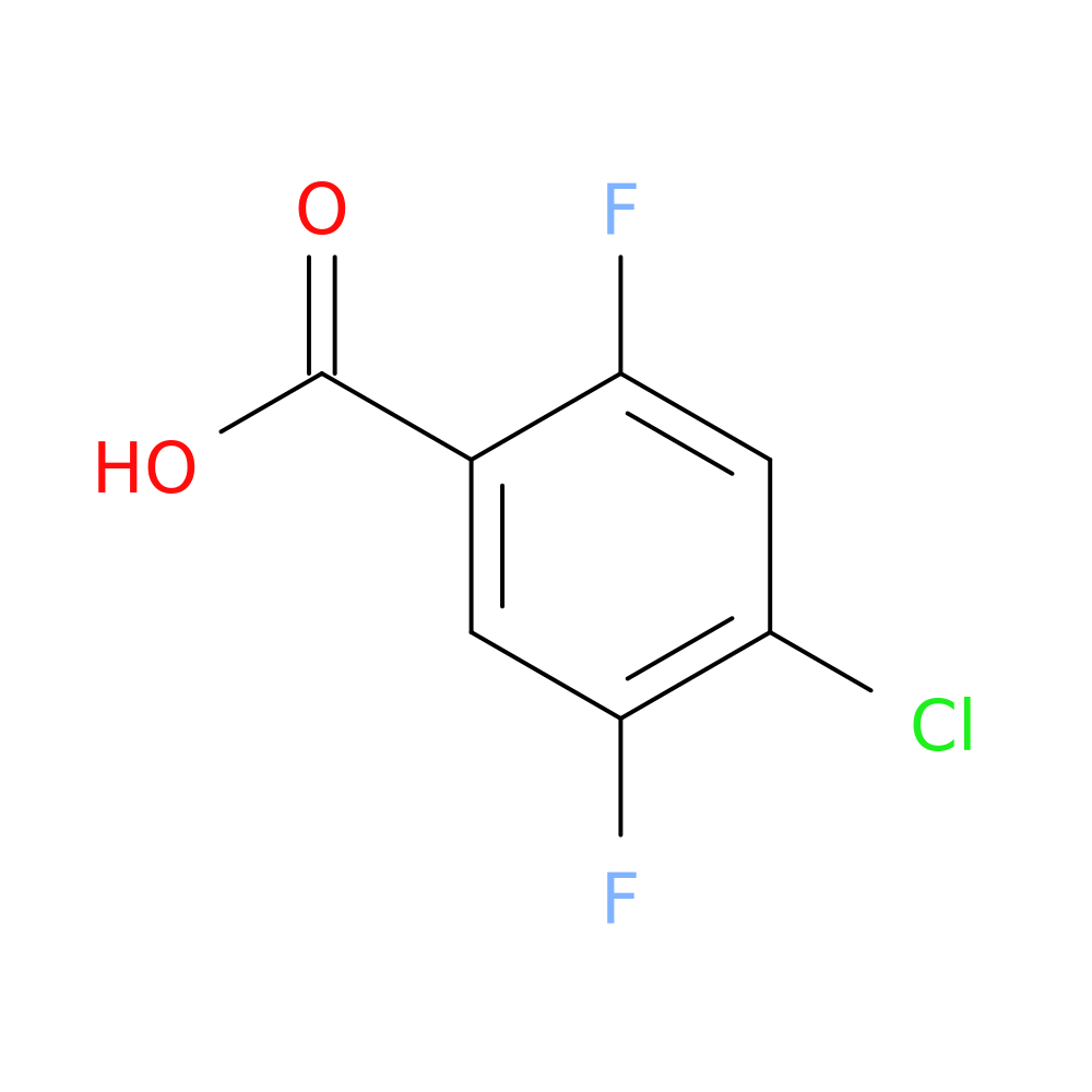 4-Chloro-2,5-difluorobenzoic acid;