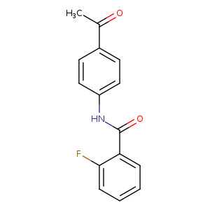 N-(4-Acetylphenyl)-2-fluorobenzamide