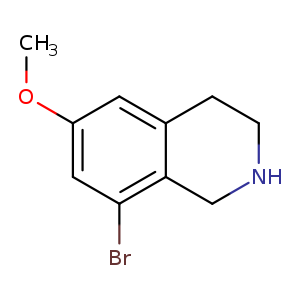 8-Bromo-6-methoxy-1,2,3,4-tetrahydroisoquinoline hydrochloride