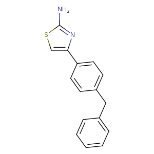 4-(4-Benzylphenyl)-1,3-thiazol-2-amine, HBr
