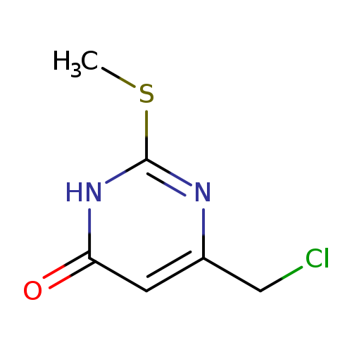 6-(Chloromethyl)-2-(methylthio)pyrimidin-4(3h)-one