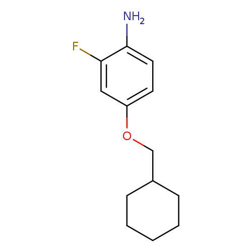 4-(Cyclohexylmethoxy)-2-fluoroaniline