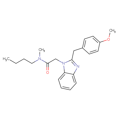 N-butyl-2-{2-[(4-methoxyphenyl)methyl]-1H-1,3-benzodiazol-1-yl}-N-methylacetamide