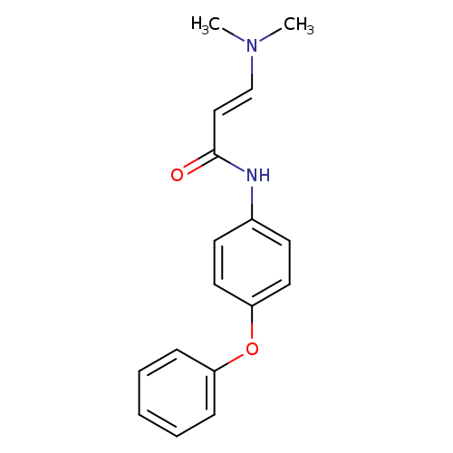(2E)-3-(dimethylamino)-N-(4-phenoxyphenyl)prop-2-enamide