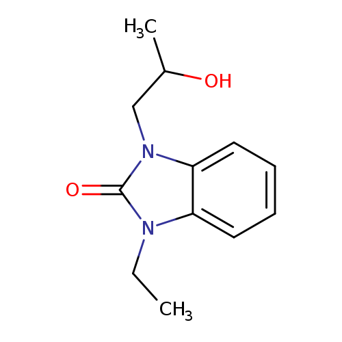 1-ethyl-3-(2-hydroxypropyl)-2,3-dihydro-1H-1,3-benzodiazol-2-one