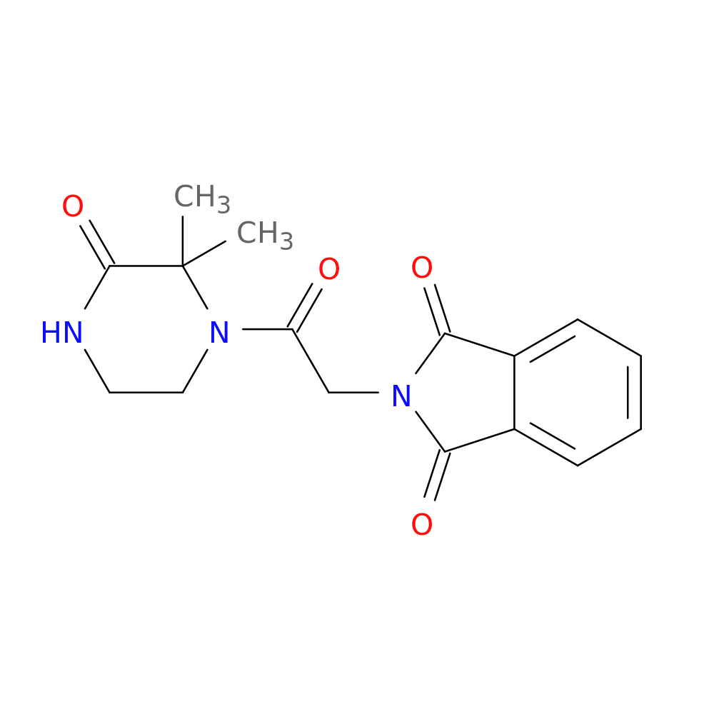 2-[2-(2,2-dimethyl-3-oxopiperazin-1-yl)-2-oxoethyl]-2,3-dihydro-1H-isoindole-1,3-dione