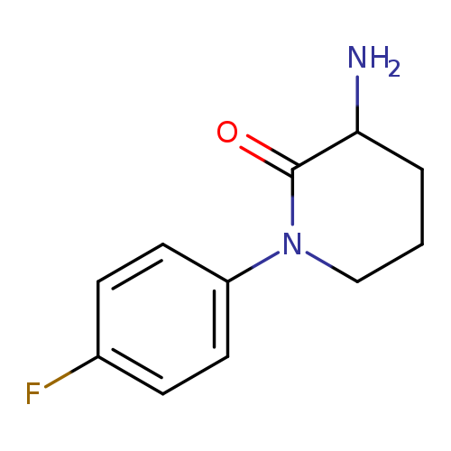 3-AMINO-1-(4-FLUOROPHENYL)PIPERIDIN-2-ONE