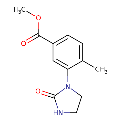 methyl 4-methyl-3-(2-oxoimidazolidin-1-yl)benzoate