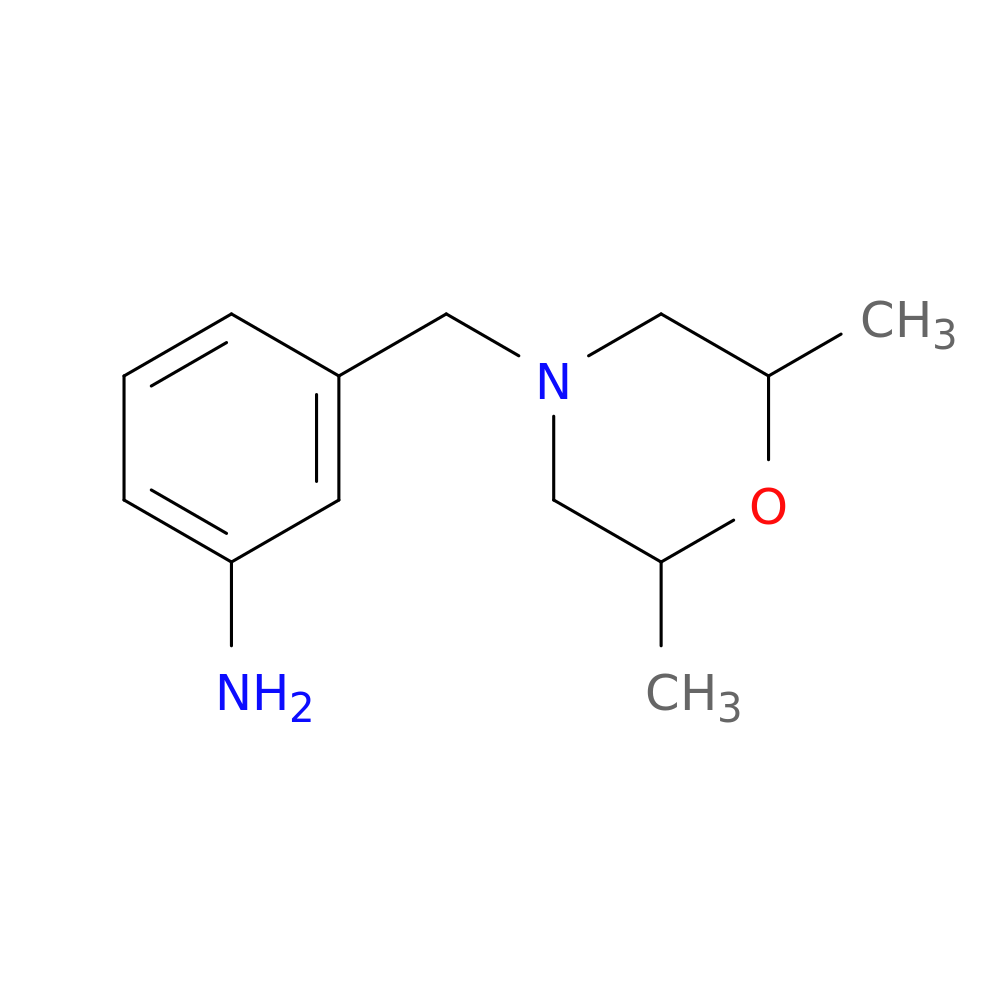 3-[(2,6-dimethylmorpholin-4-yl)methyl]aniline