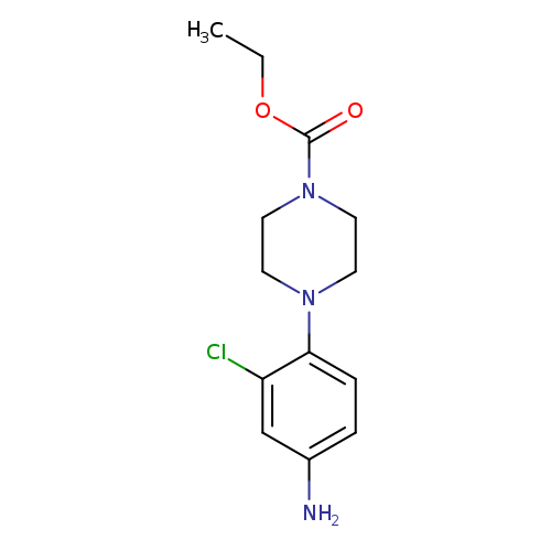 Ethyl 4-(4-amino-2-chlorophenyl)piperazine-1-carboxylate